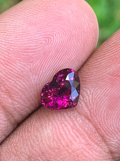 Pink Sapphire Heart 1.69 Ct Natural Loose Gemstone