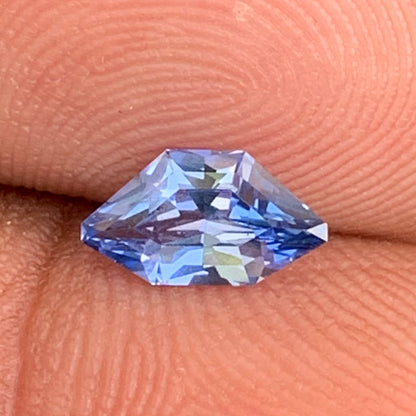 Blue Sapphire Hexagon 0.75 Ct Natural Loose Gemstone from Sri Lanka