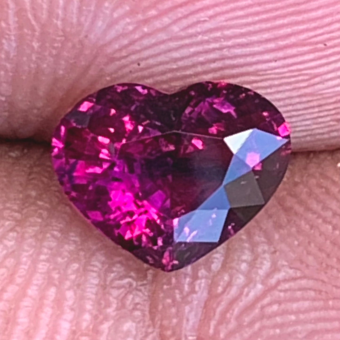 Pink Sapphire Heart 1.69 Ct Natural Loose Gemstone