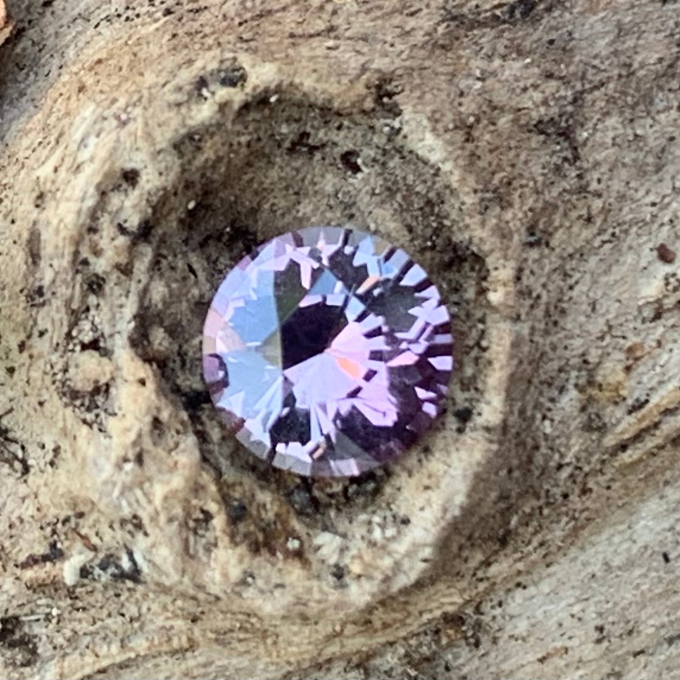 Purple Sapphire 5.2 mm Round 0.71 Ct Heated Only Natural Loose Gemstone For Jewelry Making 💎✨