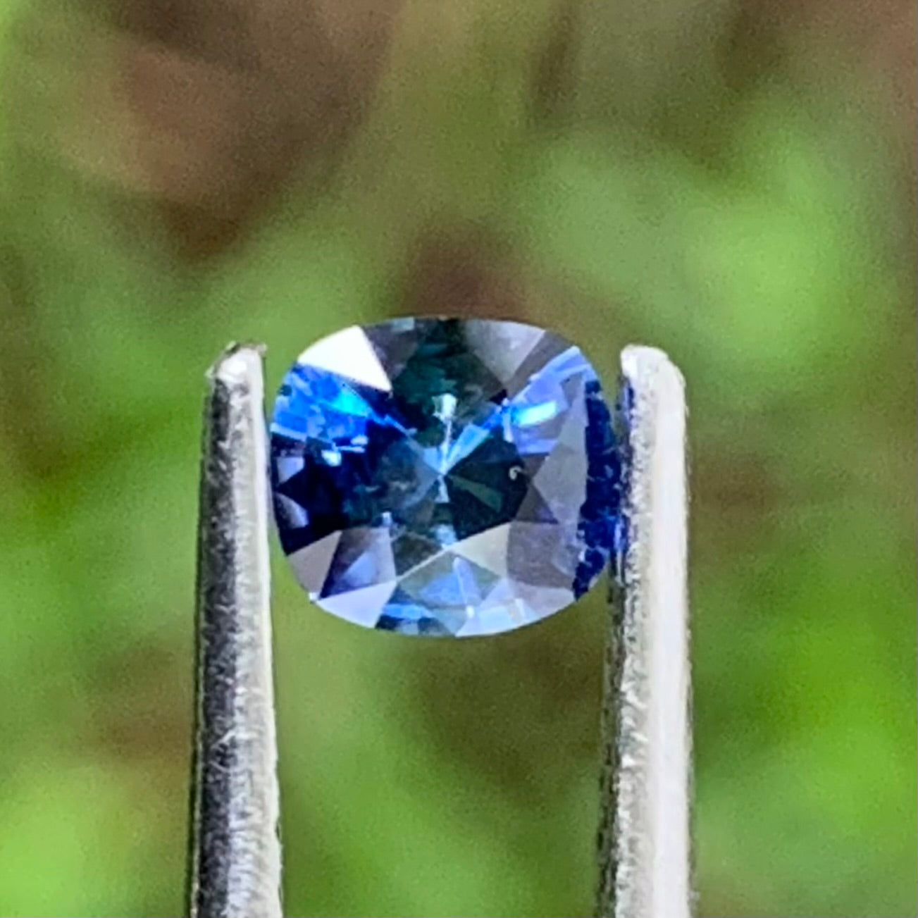 Blue Sapphire Rectangular Cushion 0.34 Ct Heated Only Natural Loose Gemstone For Jewelry Making