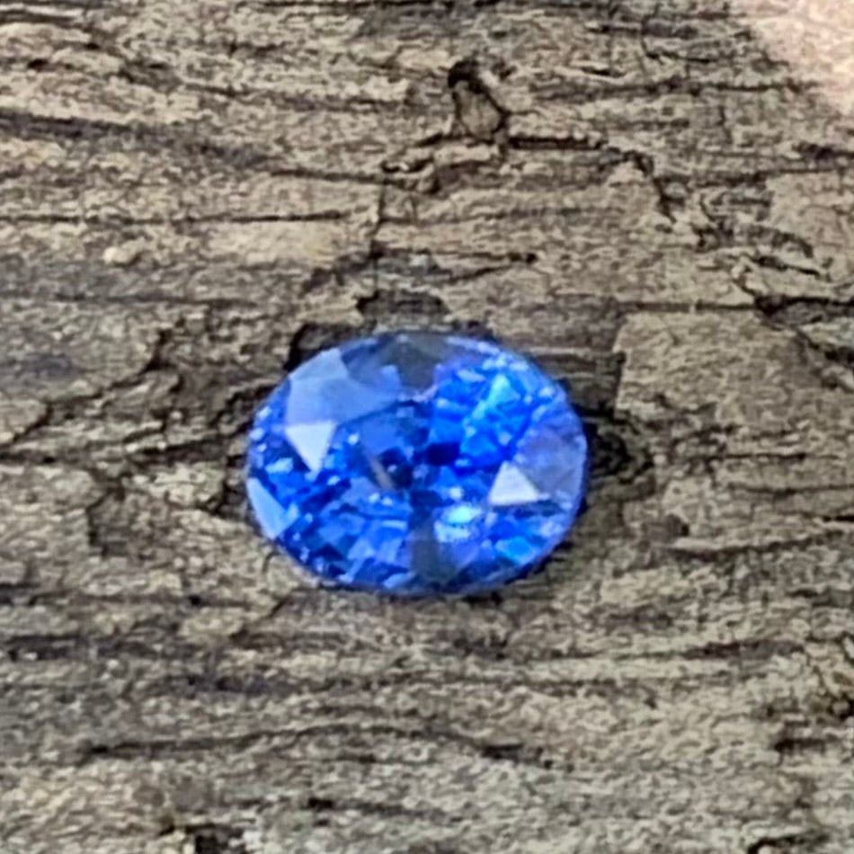 Blue Sapphire Oval 0.64 Ct Heated Only Natural Loose Gemstone For Jewelry Making