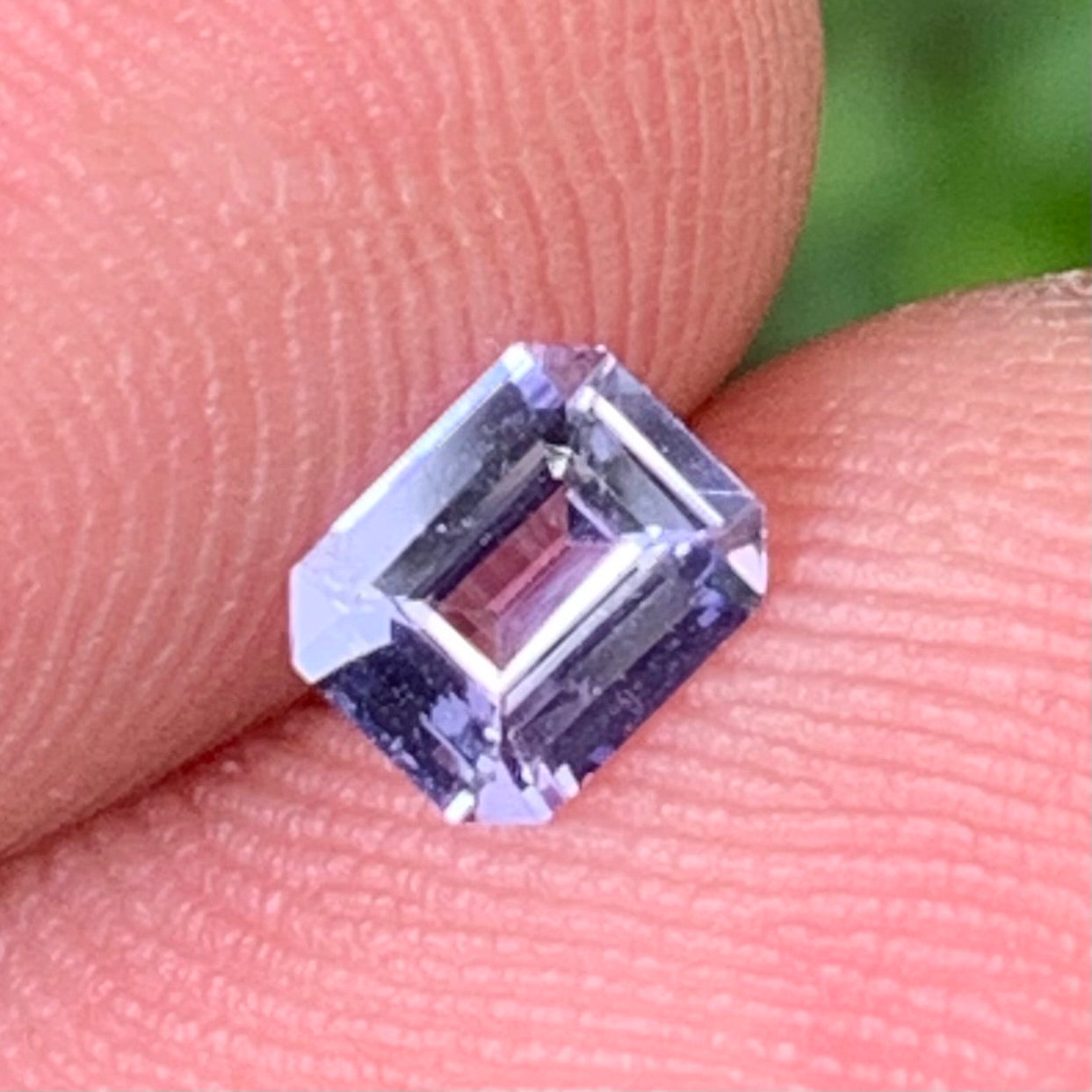 Light Purple Sapphire Emerald Cut 0.52 Ct Natural Heated Only Loose Gem Stone