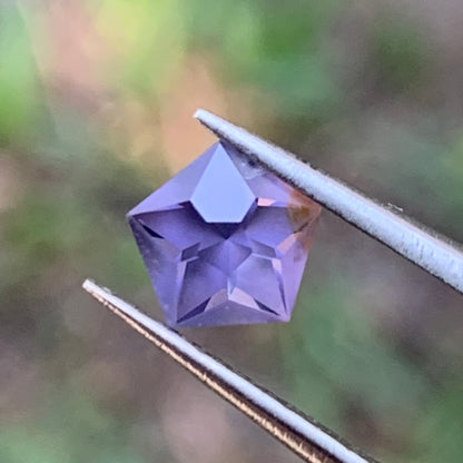 Purple Spinel Star Cut Pentagon 0.60 Ct Natural Loose Gemstone For Jewelry Making 💎✨