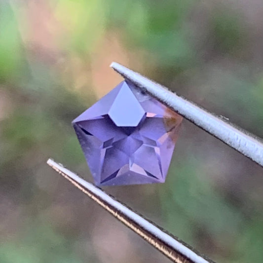 Purple Spinel Star Cut Pentagon 0.60 Ct Natural Loose Gemstone For Jewelry Making 💎✨