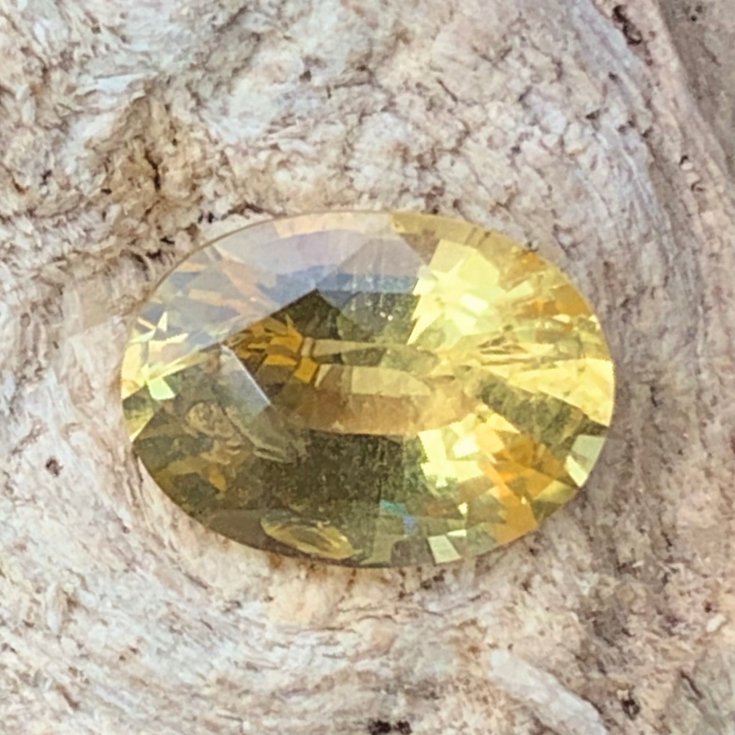 Yellow Sapphire Certified Oval Heated Only 1.62 Ct Natural Loose Gemstone for Jewelry Making