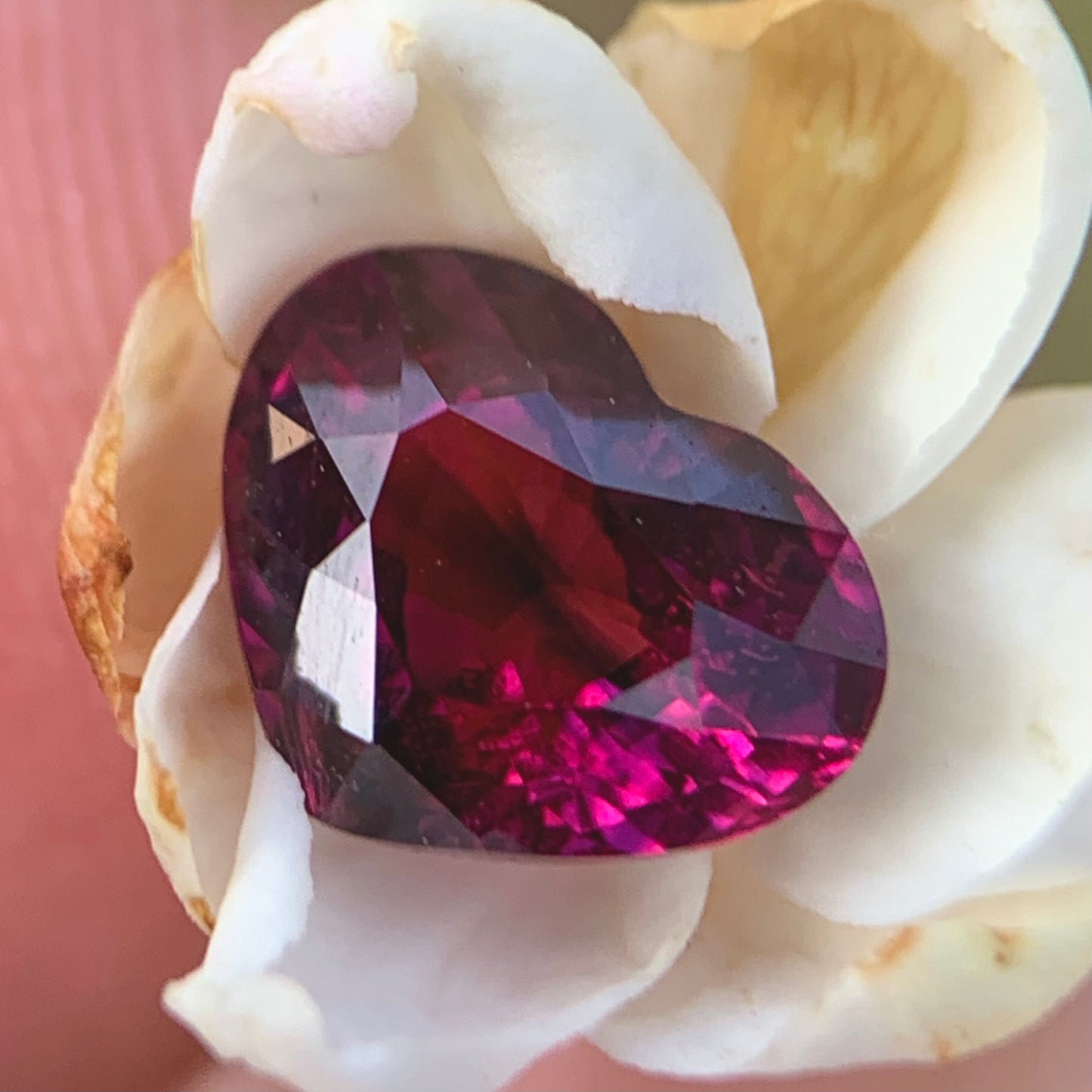 Pink Sapphire Heart 1.69 Ct Natural Loose Gemstone