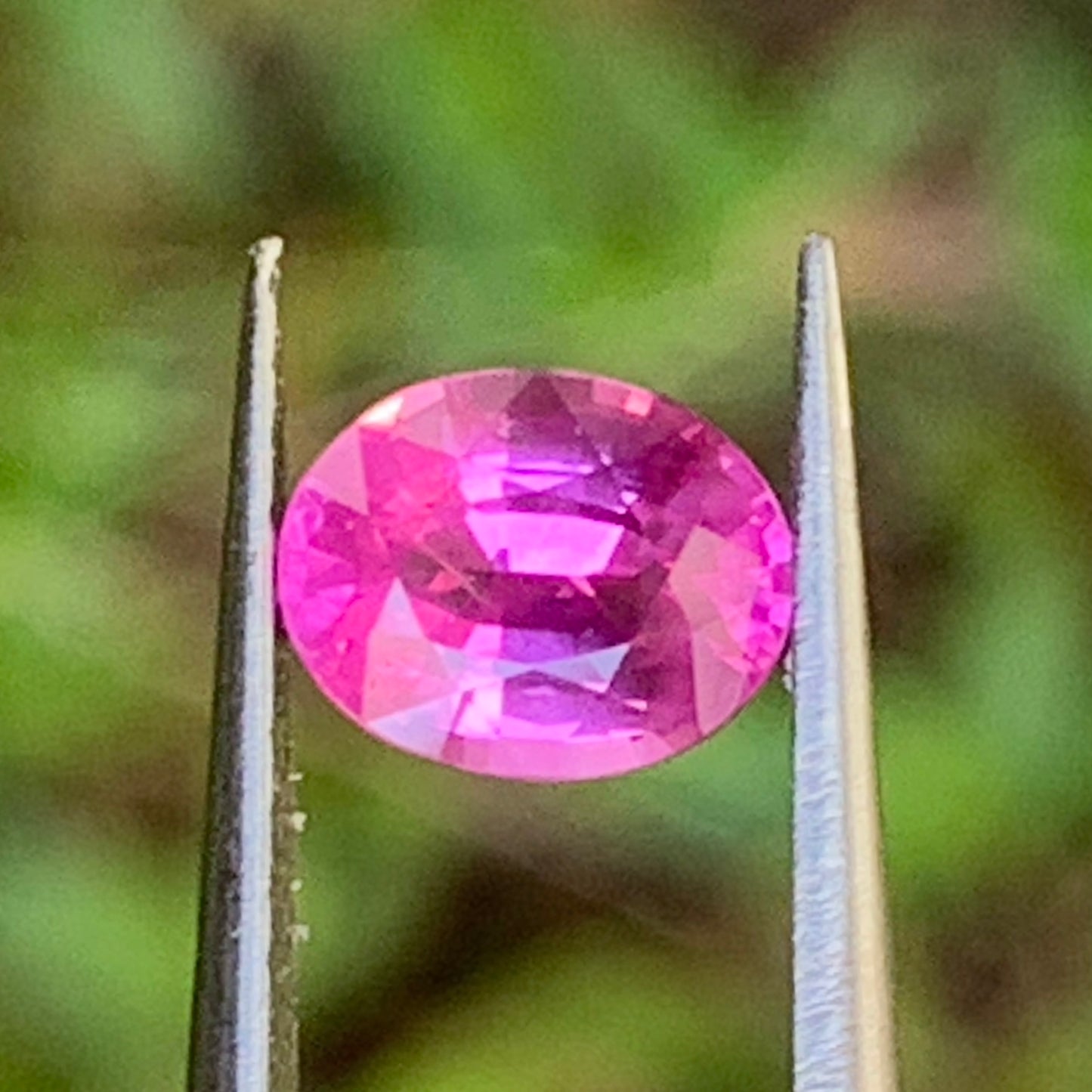 Pink Sapphire Oval Heated Only 1.10 Ct Natural Loose Gemstone for Jewelry Making