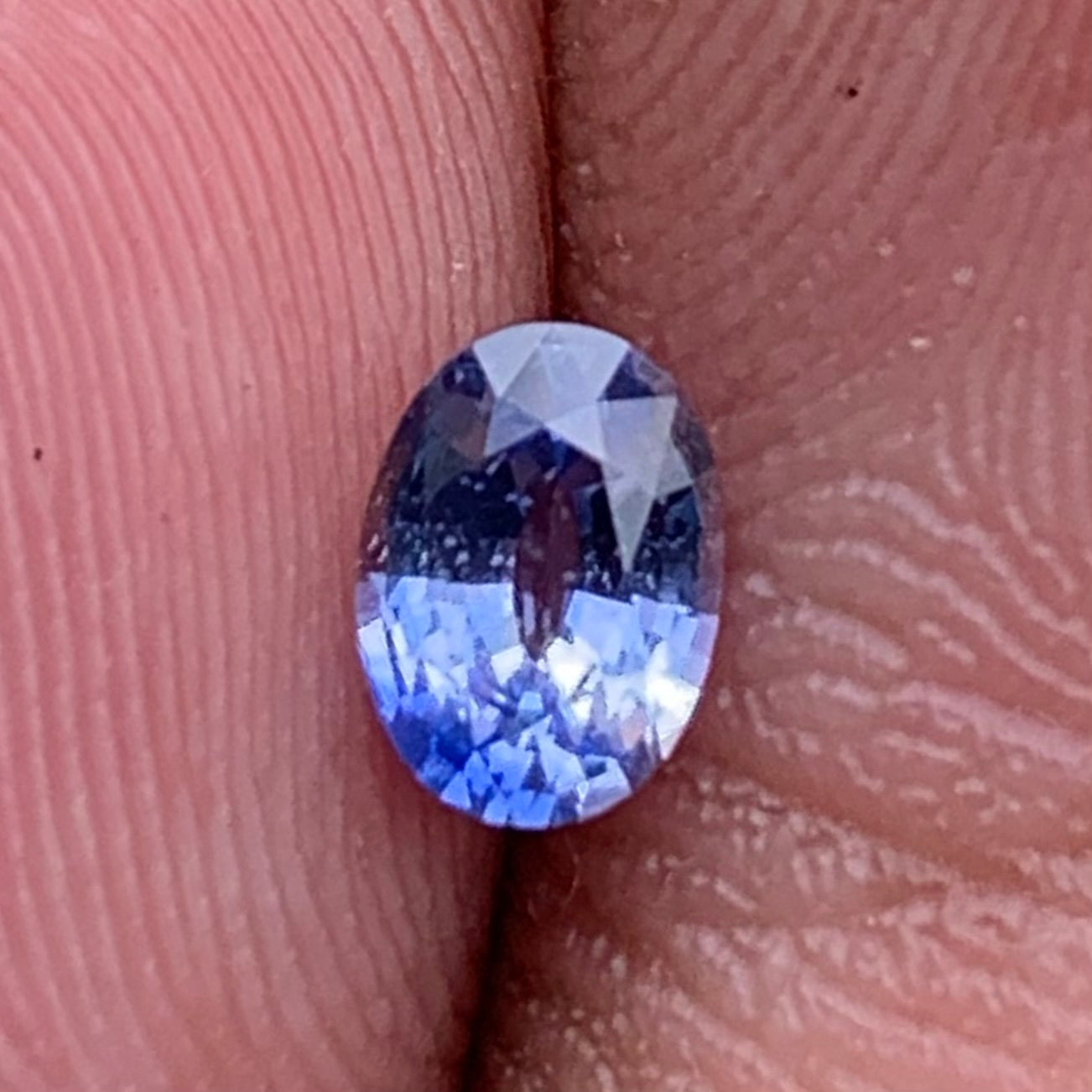 Blue Sapphire Oval 0.44 Ct Natural Loose Gemstone For Jewelry Making 💎✨