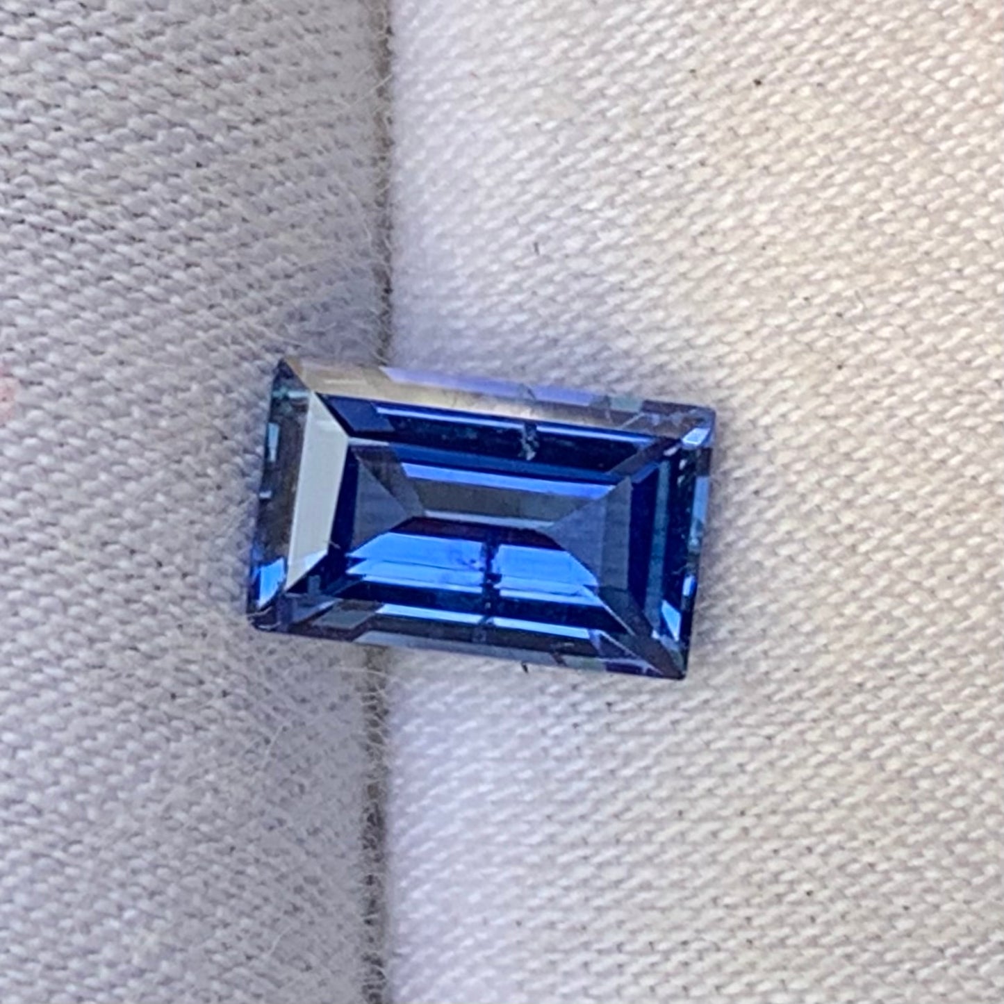 Blue Sapphire Baguette 0.93 Ct Heated Only Natural Loose Gemstone