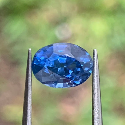 Blue Sapphire Oval 1.41 Ct Natural Loose Gemstone For Jewelry Making 💎✨