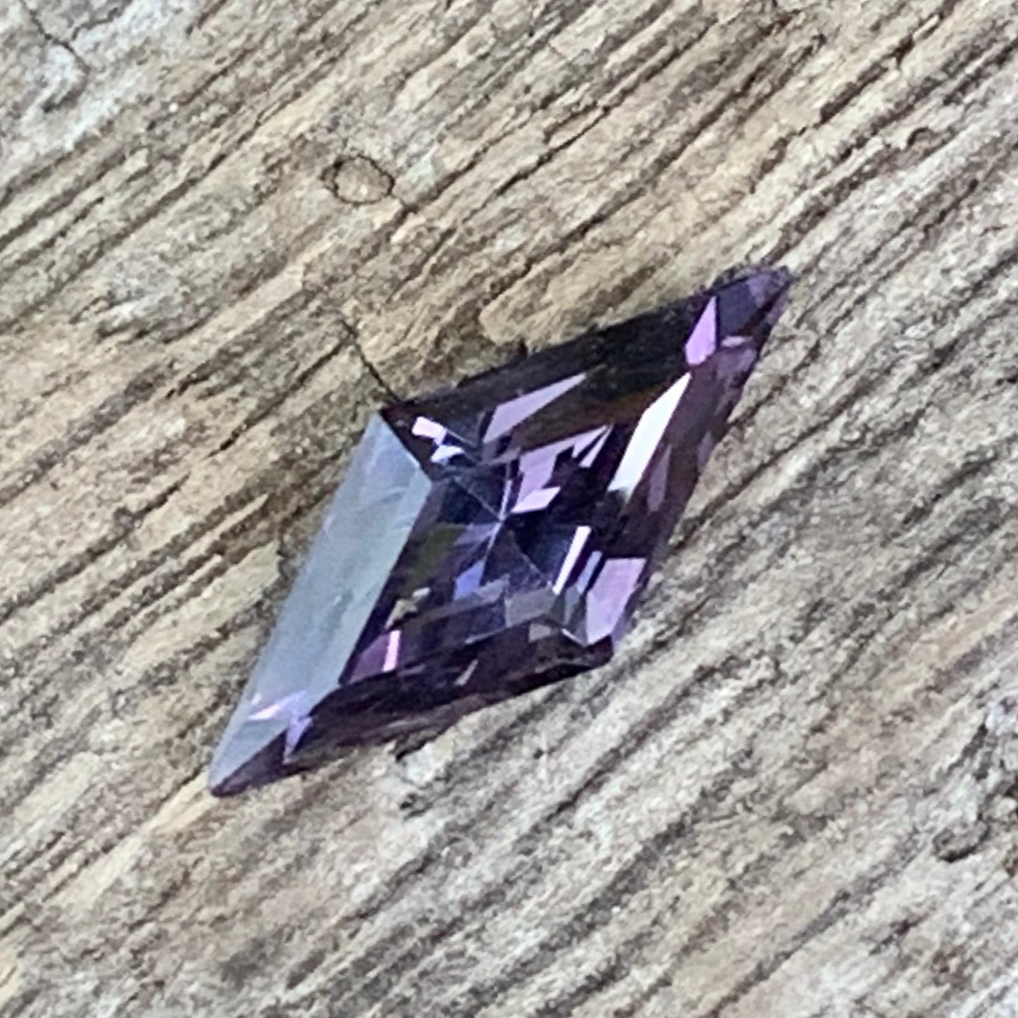 Purple Spinel Lozenge 1.30 Ct Loose Gemstone From Sri Lanka