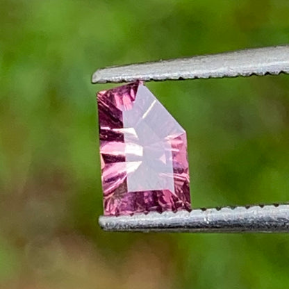 Purplish Pink Garnet Free Form 0.50 Ct Natural Unheated Loose Gemstone from Sri Lanka