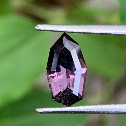 Purple Spinel Fancy Geometric Shape Modified Shield 1.50 Ct Natural Loose Gemstone from Sri Lanka
