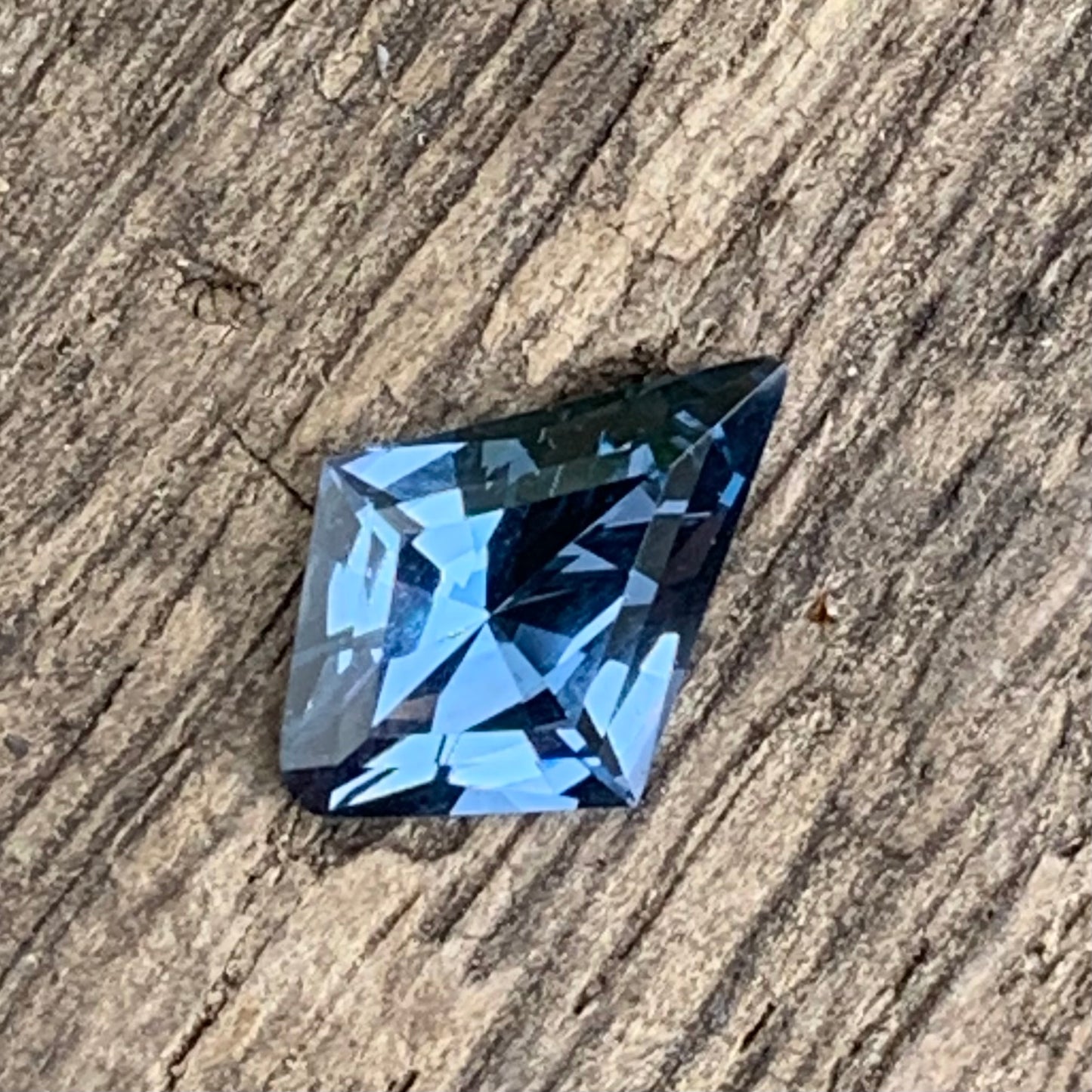 Teal Blue Spinel Kite 1.05 Ct Natural Unheated Loose Gemstone from Sri Lanka