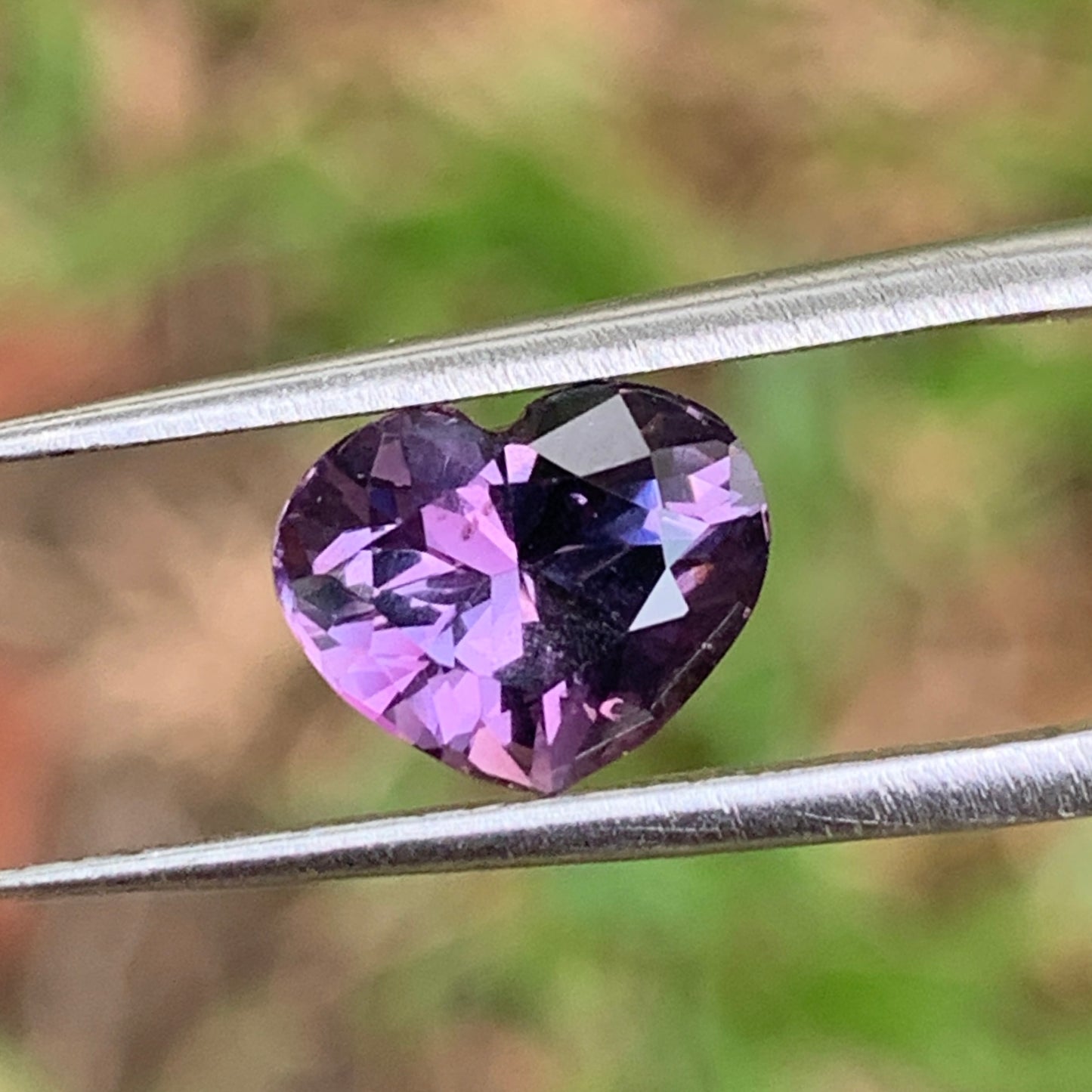 Purple Spinel Heart 2.18 Ct Loose Gemstone For Contemporary Jewelry 💎✨