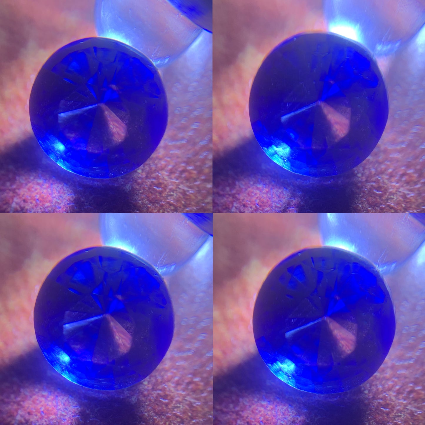 Blue Sapphire 6.2 mm Round Heated Only 1.20 Ct Natural Loose Gemstone for Jewelry Making
