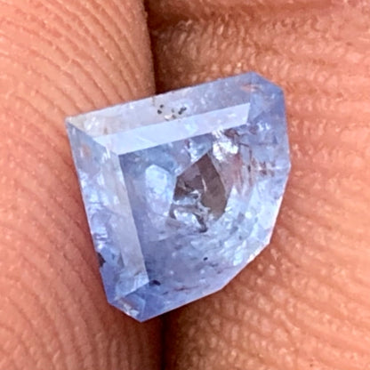 Blue Sapphire Curved Trillion 1.30 Ct Natural Heated Only Loose Gemstone from Sri Lanka