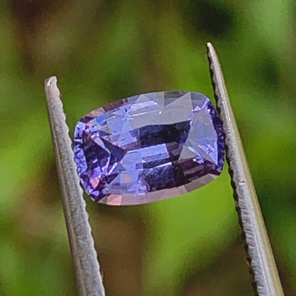 Natural Unheated Color Change Sapphire Rectangular Cushion 1.16 Ct Certified Loose Gemstone From Sri Lanka