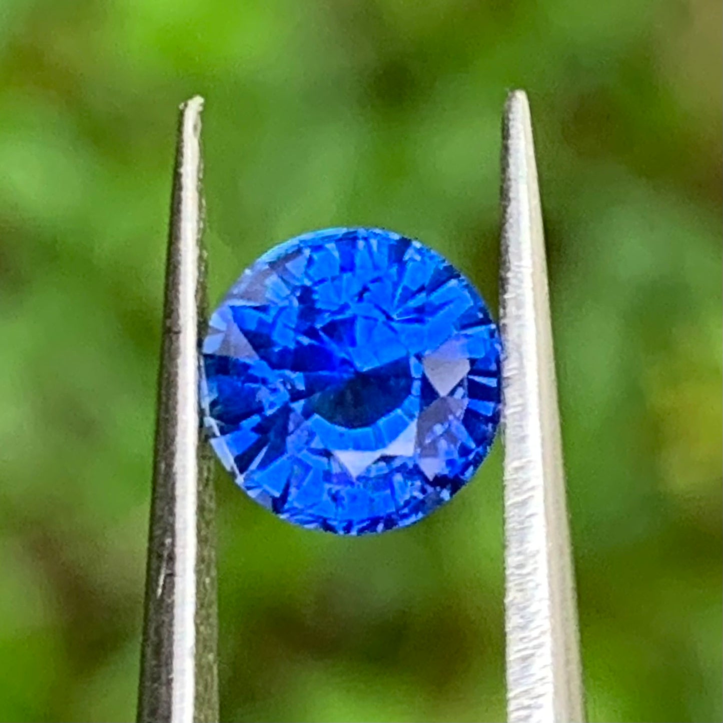 Blue Sapphire 5.5 mm Round Heated Only 1 Ct Natural Loose Gemstone for Jewelry Making