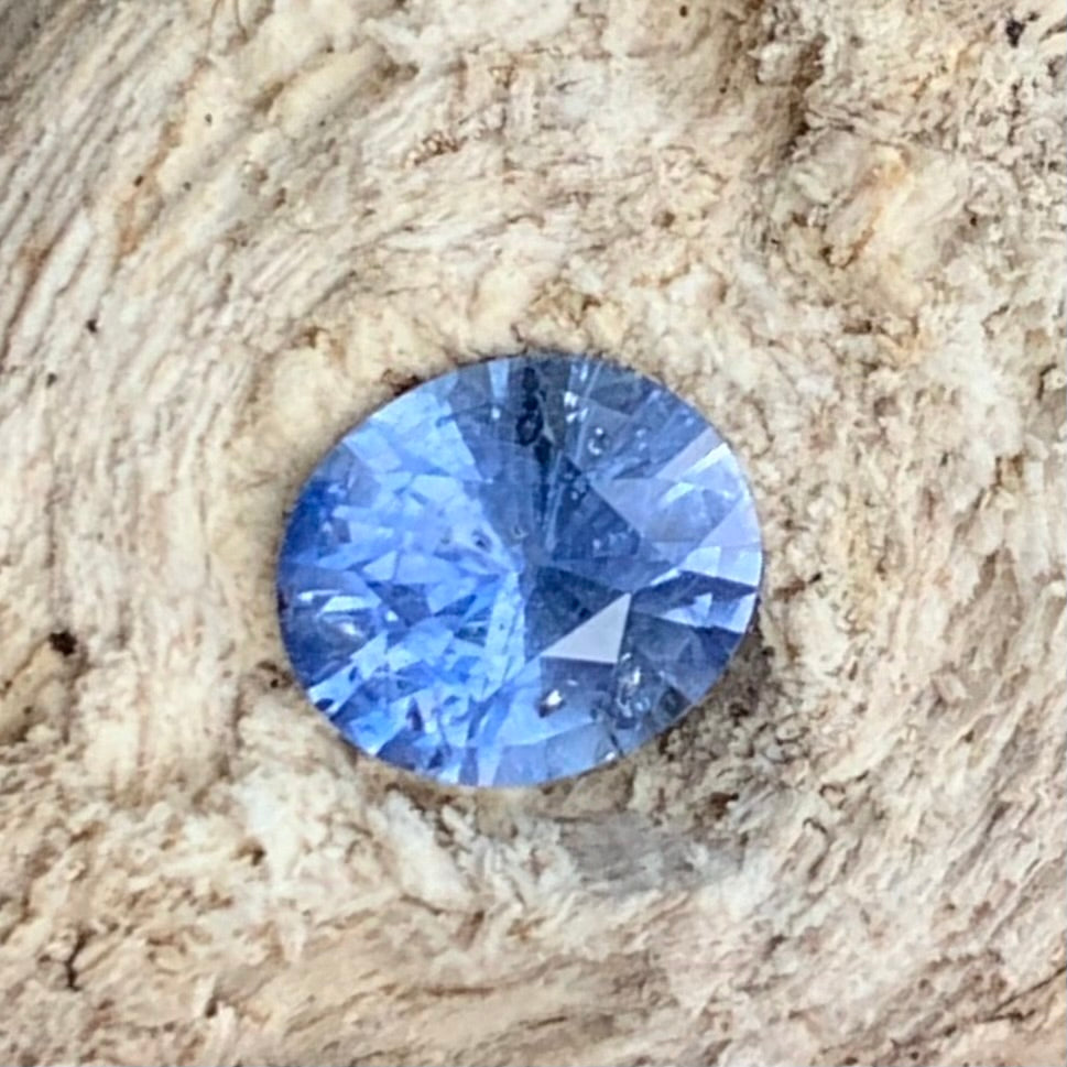 Blue Sapphire Oval 0.72 Ct Natural Loose Gemstone For Jewelry Making