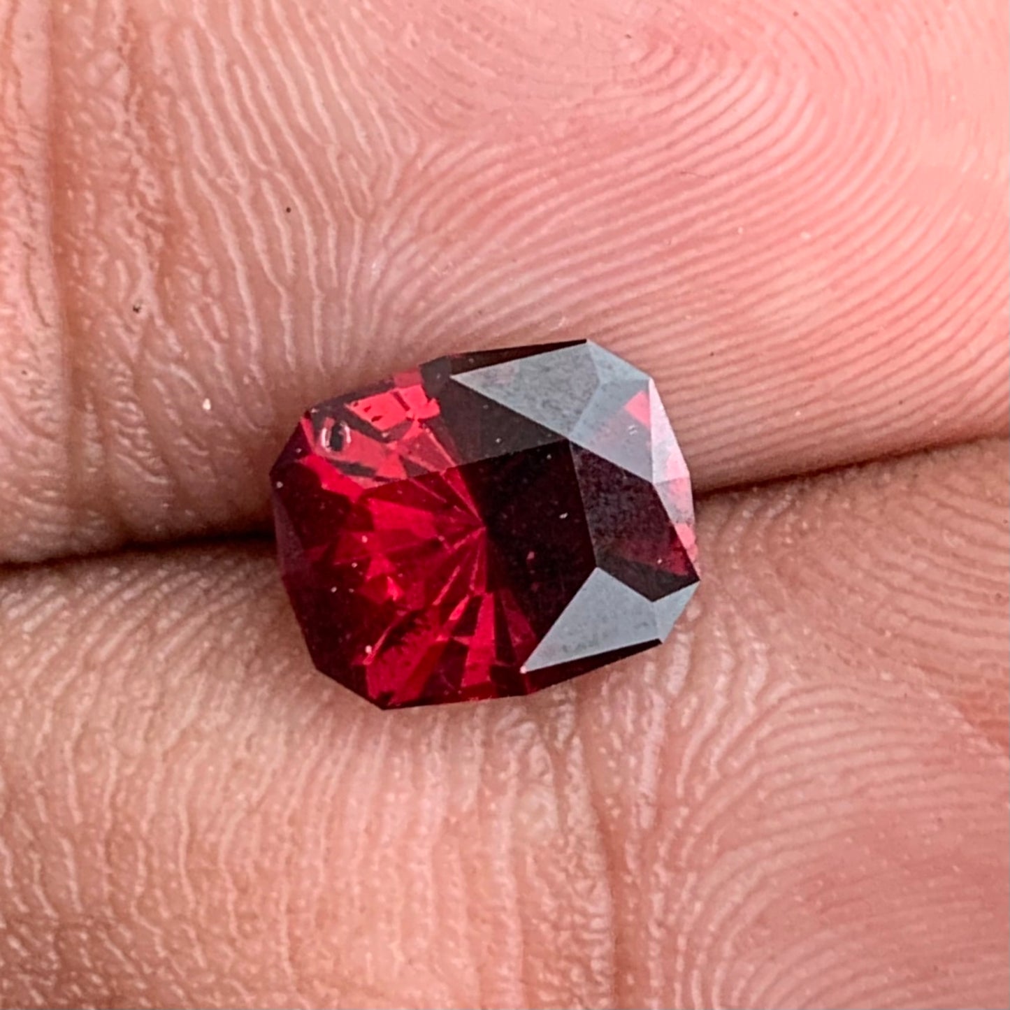 Red Garnet Modified Octagon 1.97 Ct Natural Loose Gemstone For Jewelry Making