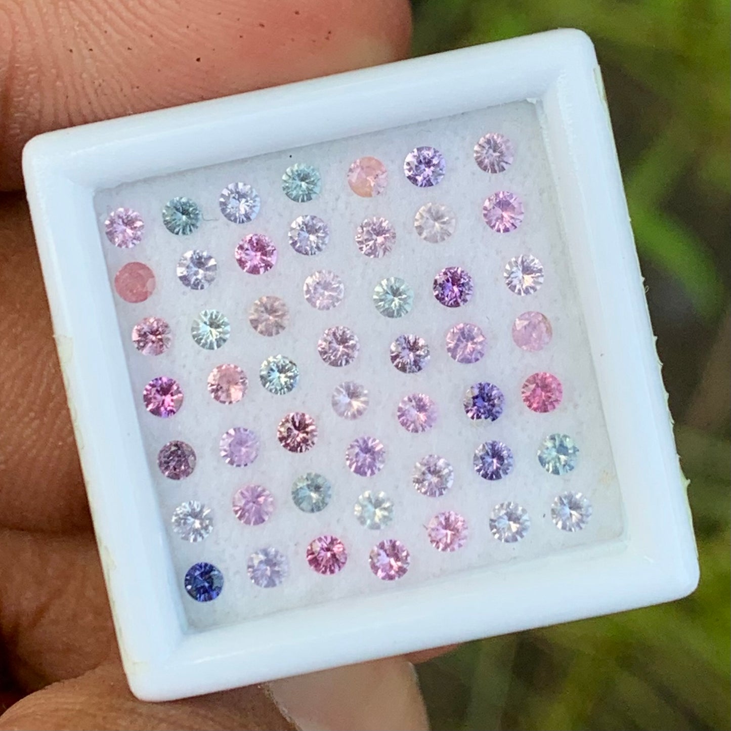 Multicolor Sapphire 1.43 Ct / 50 Loose Gemstone Parcel For Jewelry Making 💎✨