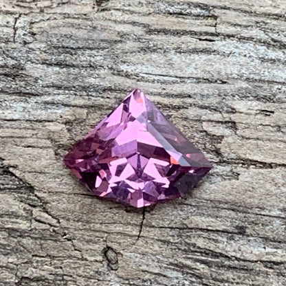 Purple Spinel Geometric Shape Shield 1.01 Ct Natural Loose Gemstone for Jewelry Making