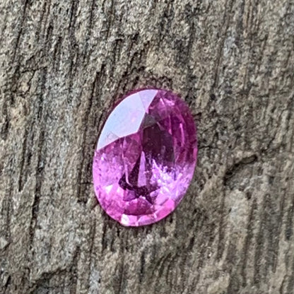 Pink Sapphire Oval 0.80 Ct Natural Loose Gemstone For Jewelry Making