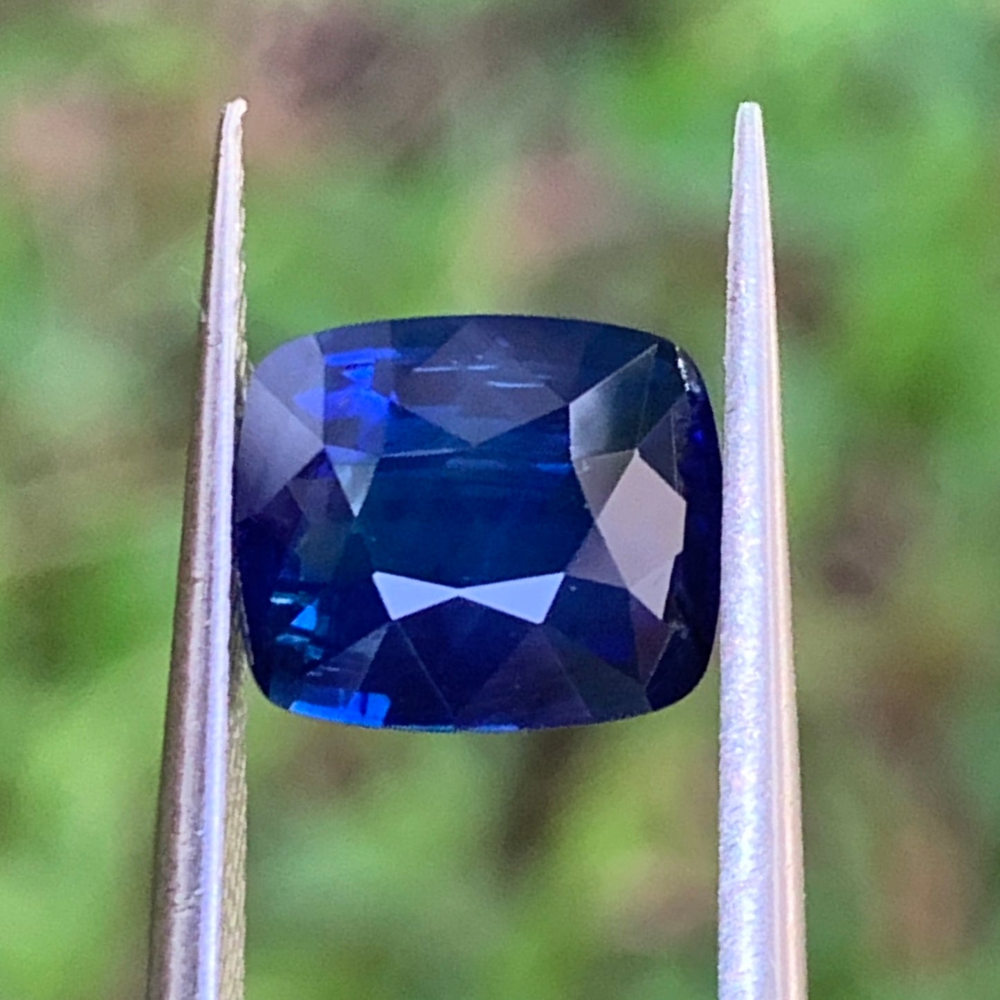 Blue Sapphire Rectangular Cushion Heated Only 2.50 Ct Natural Loose Gemstone for Jewelry Making