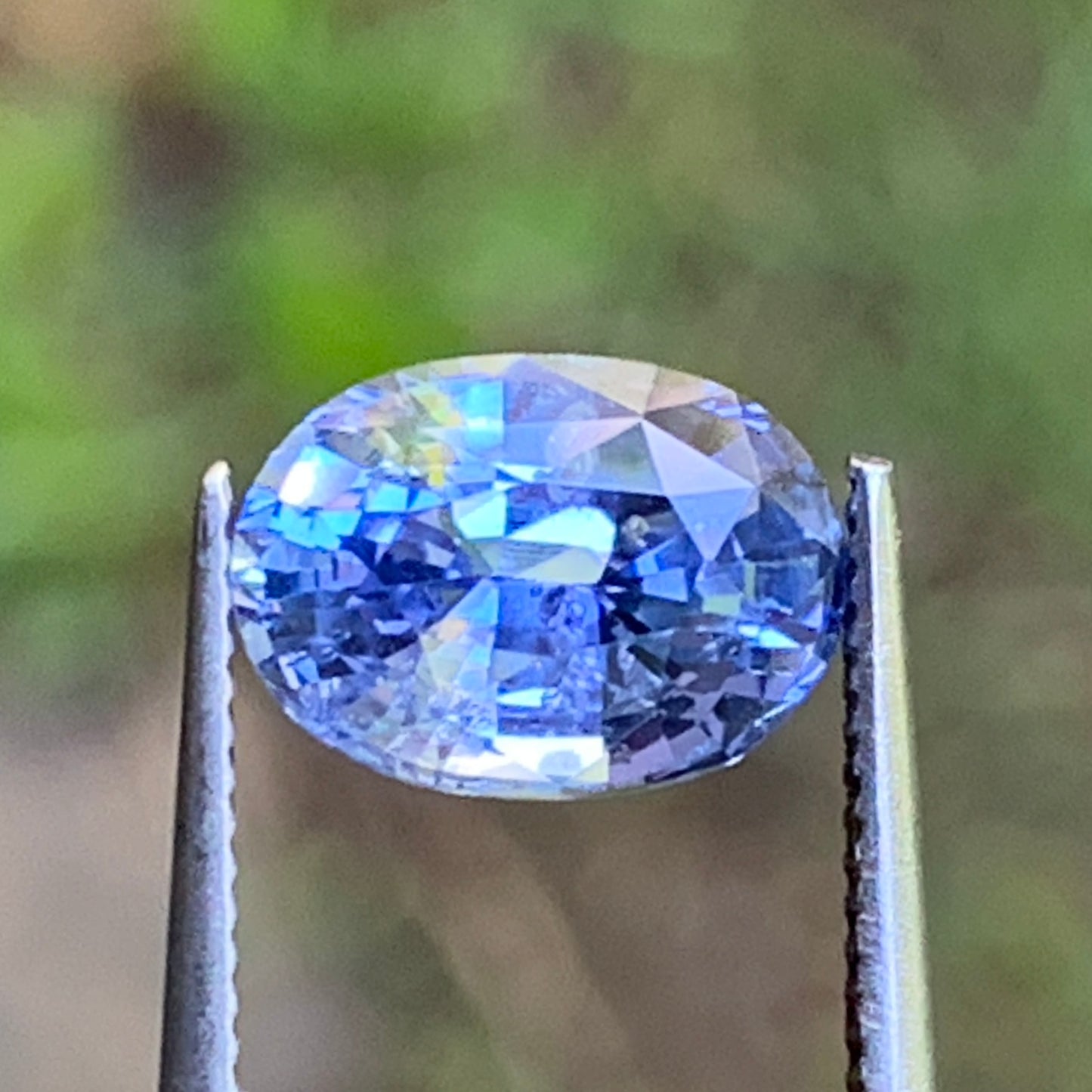 Unheated Blue Sapphire Certified Oval 2.07 Ct Natural Loose Gemstone
