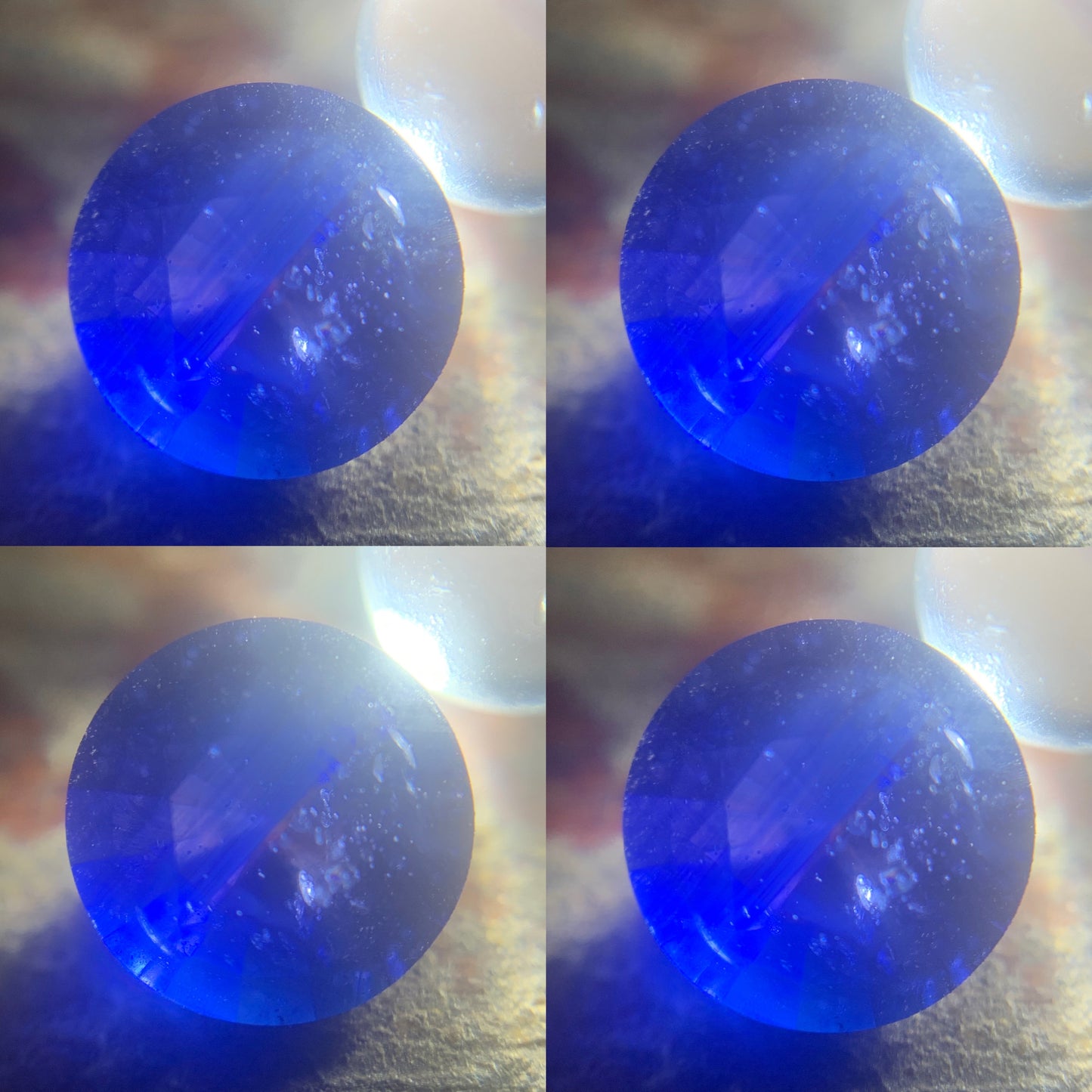 Blue Sapphire 5.7 mm Round Heated Only 0.69 Ct Natural Loose Gemstone