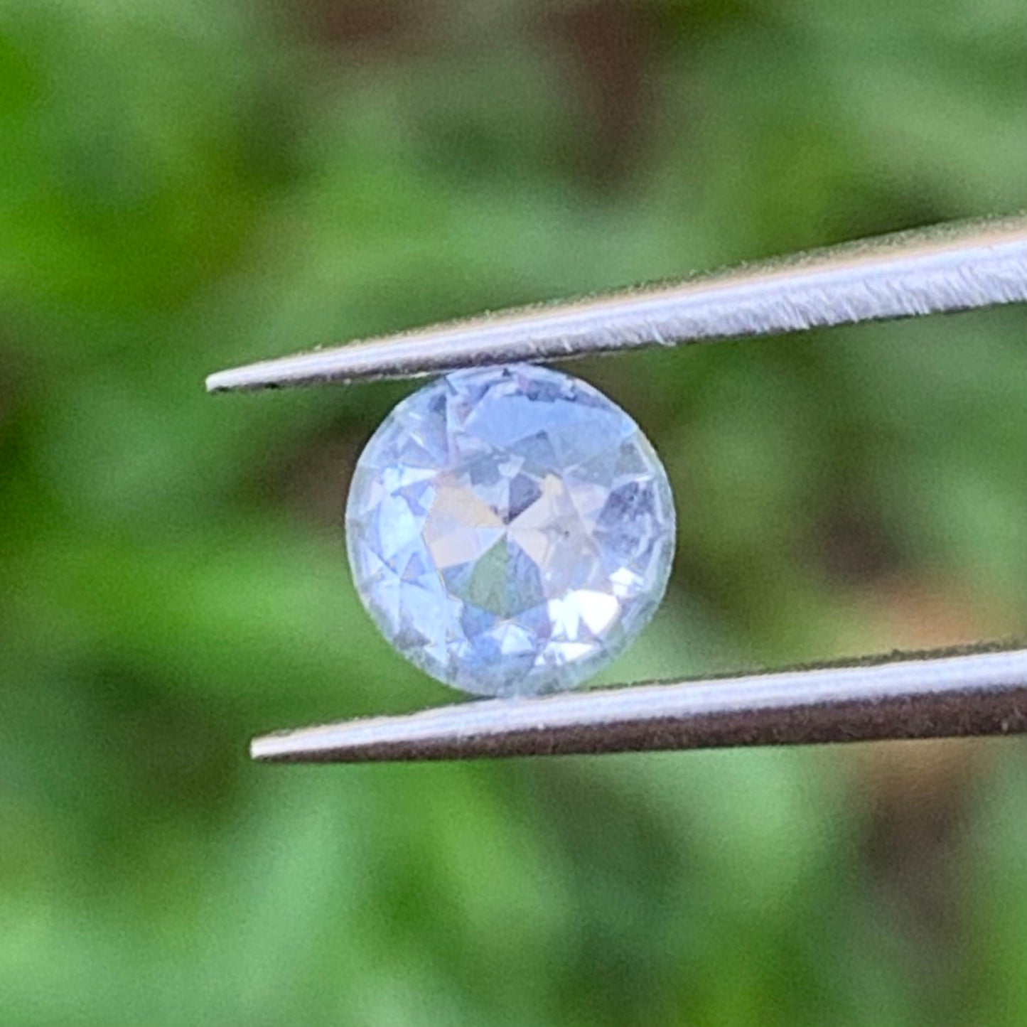 Light Blue Sapphire 4.9 mm Round 0.43 Ct Heated Only Natural Loose Gemstone For Jewelry Making