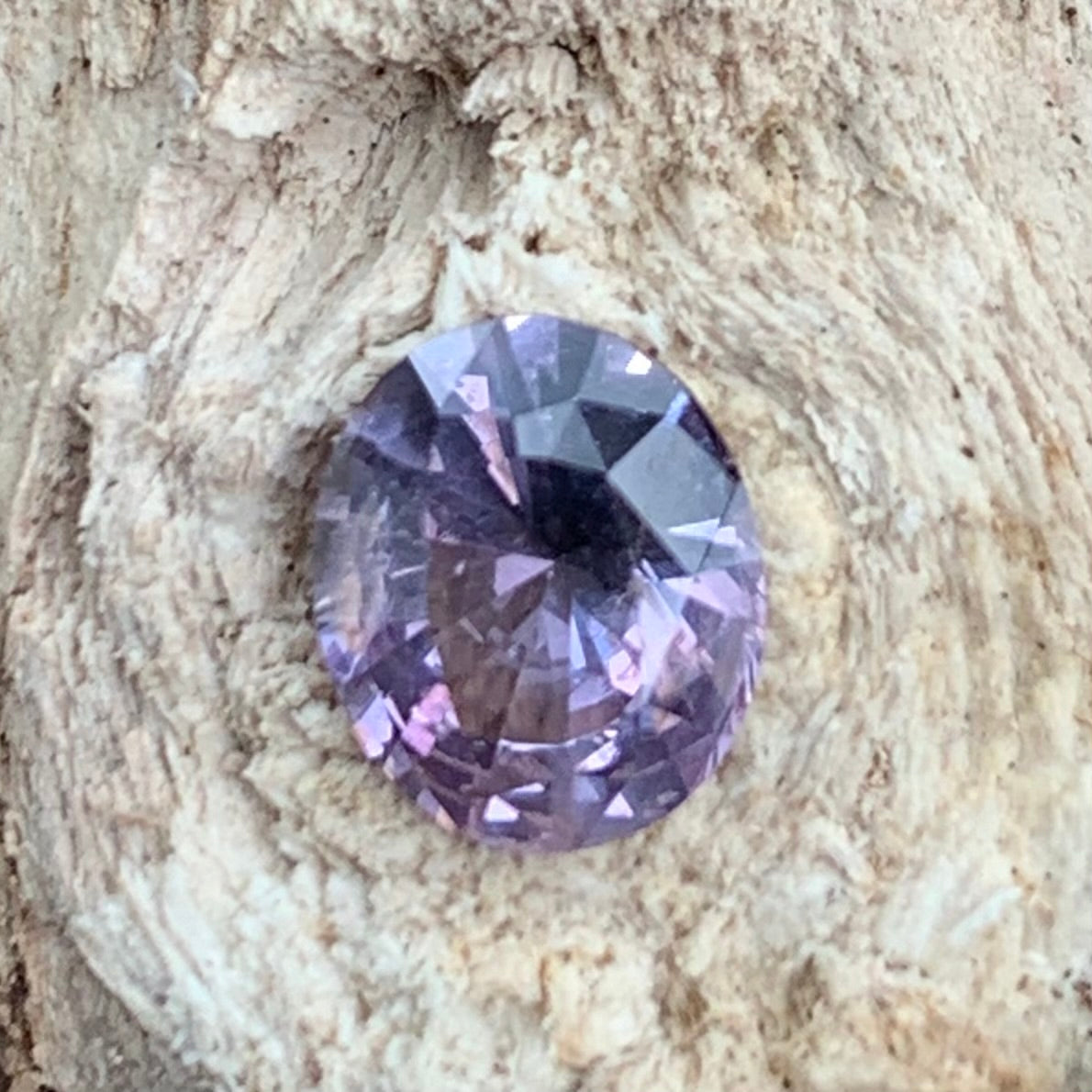 Purple Spinel Oval 1.15 Ct Natural Loose Gemstone
