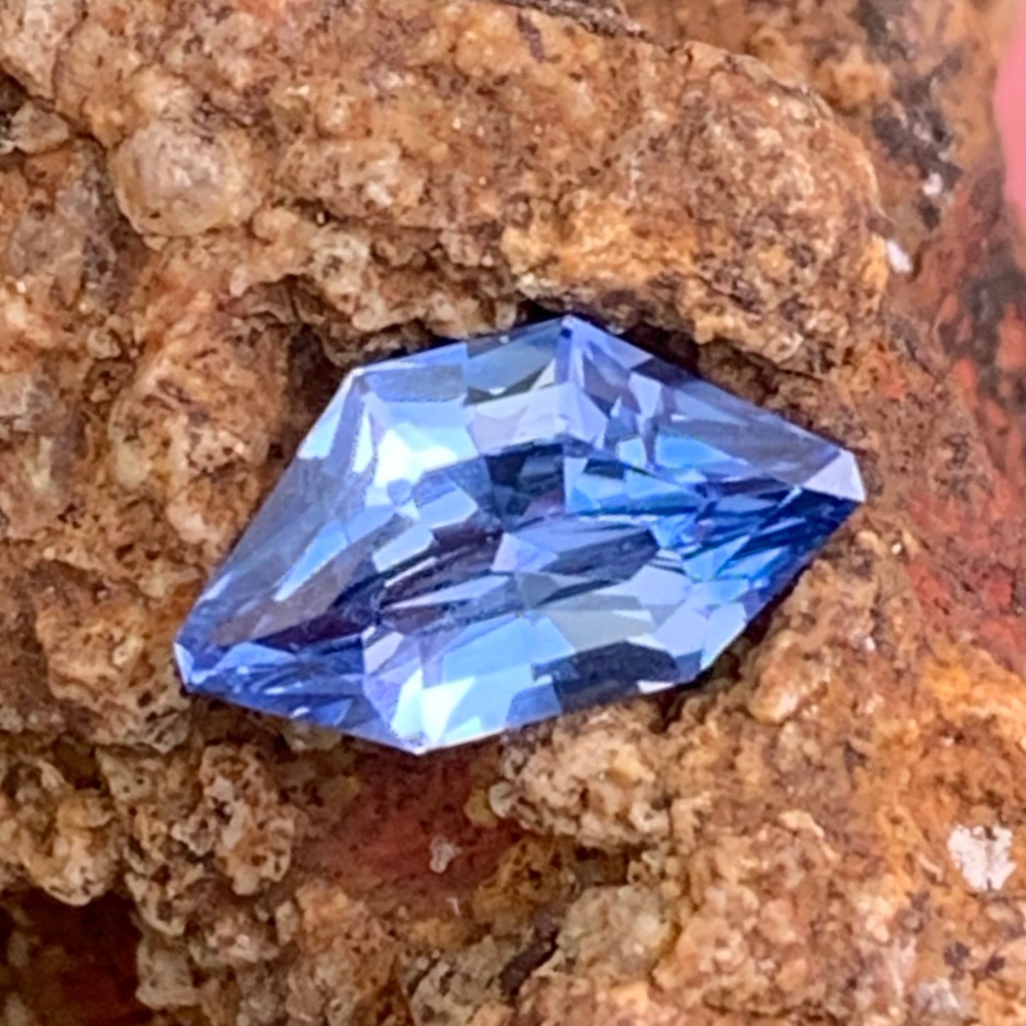 Blue Sapphire Hexagon 0.75 Ct Natural Loose Gemstone from Sri Lanka