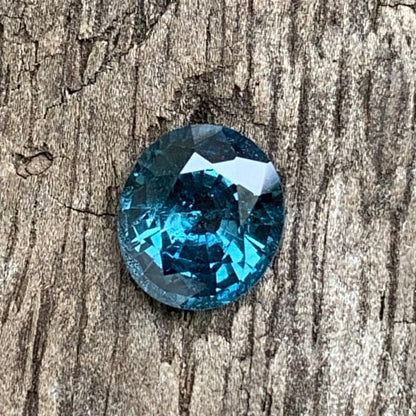 Teal Blue Spinel Oval 1.05 Ct Natural Loose Gemstone for Jewelry Making