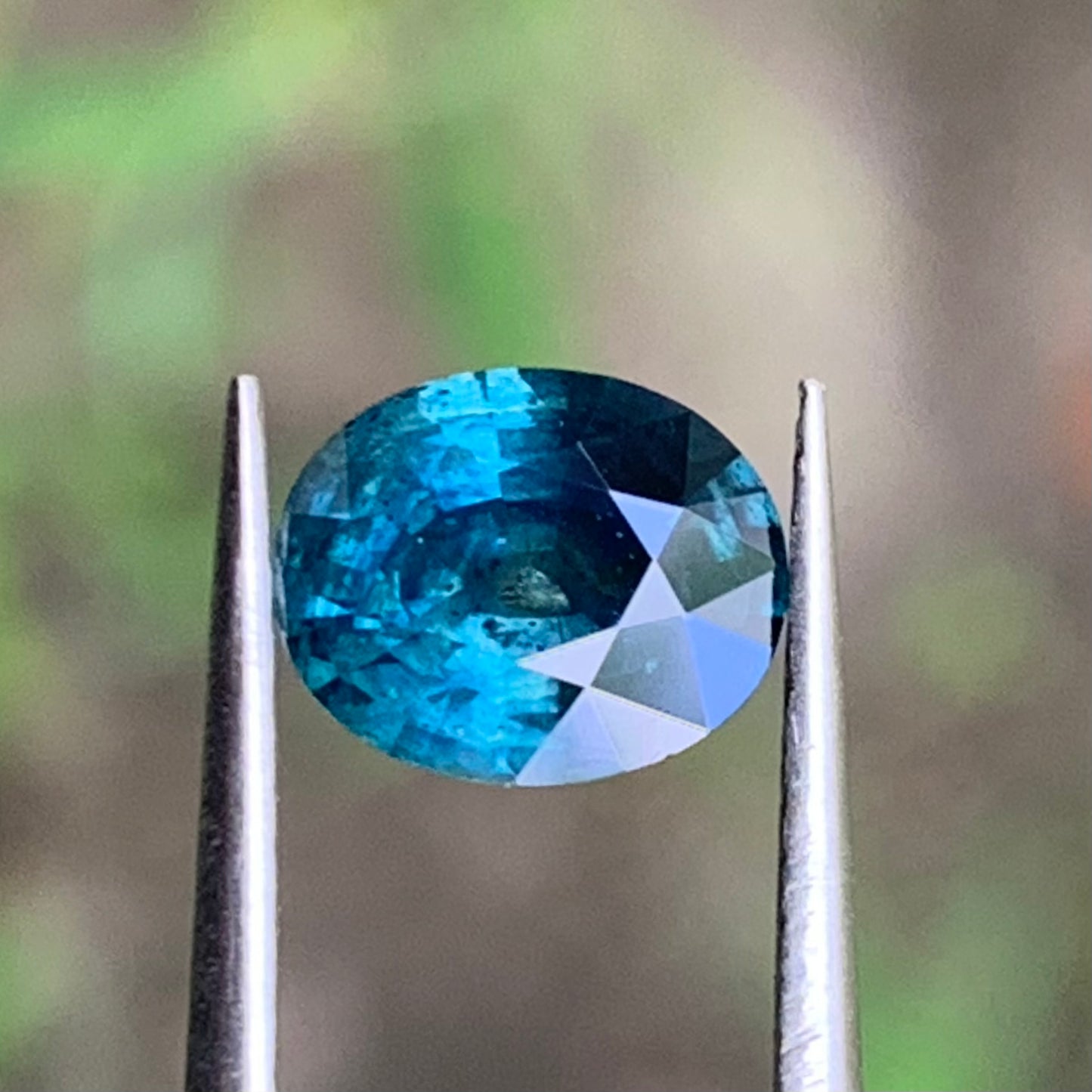 Teal Blue Sapphire Oval 0.98 Ct Natural Loose Gemstone For Jewelry Making 💎✨
