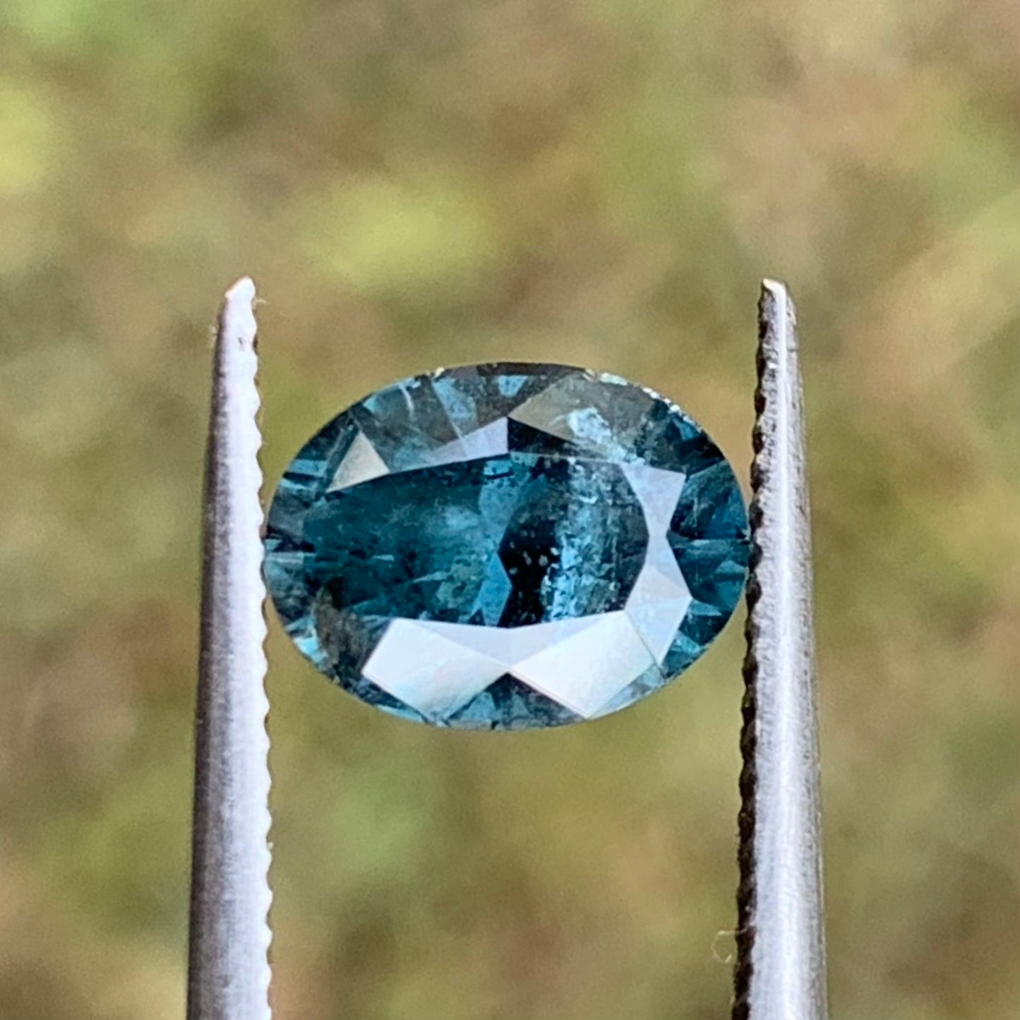 Teal Blue Spinel Oval 1.29 Ct Natural Loose Gemstone For Jewelry Making 💎✨