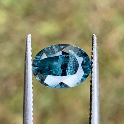 Teal Blue Spinel Oval 1.29 Ct Natural Loose Gemstone For Jewelry Making 💎✨
