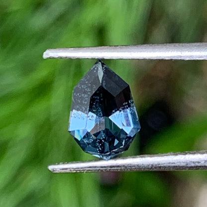 Teal Blue Spinel Shield 1.4 Ct Natural Loose Gemstone for Jewelry Making