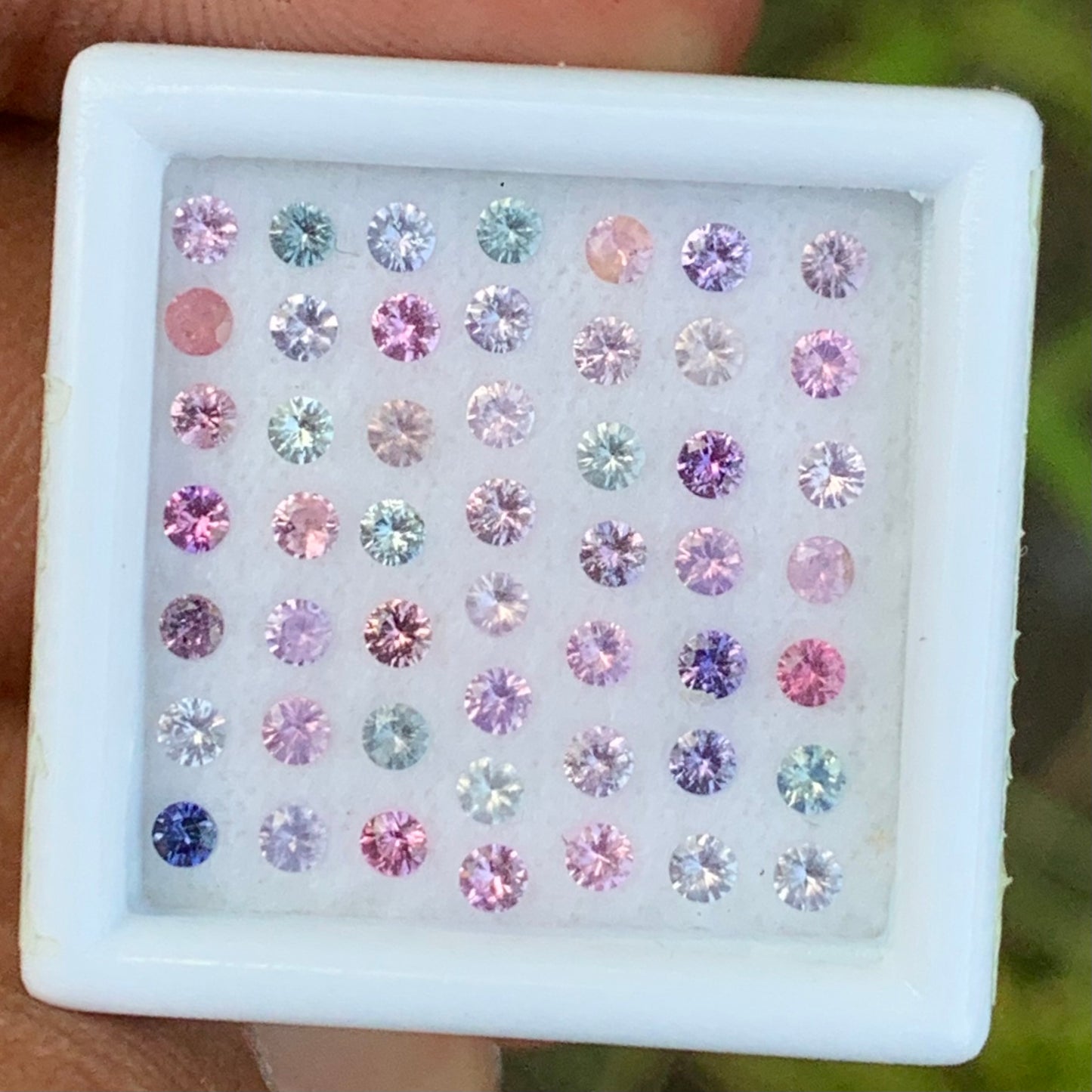 Multicolor Sapphire 1.43 Ct / 50 Loose Gemstone Parcel For Jewelry Making 💎✨