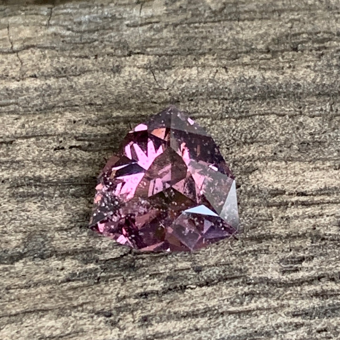 Lavender Spinel Trillion 1.10 Ct Natural Loose Gemstone 💎✨