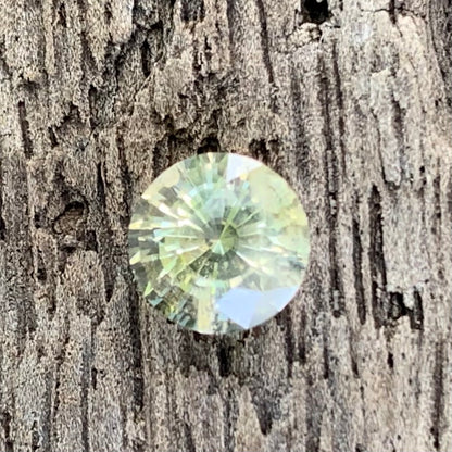 Yellow Sapphire 6.1 mm Round Heated Only 1.25 Ct Natural Loose Gemstone