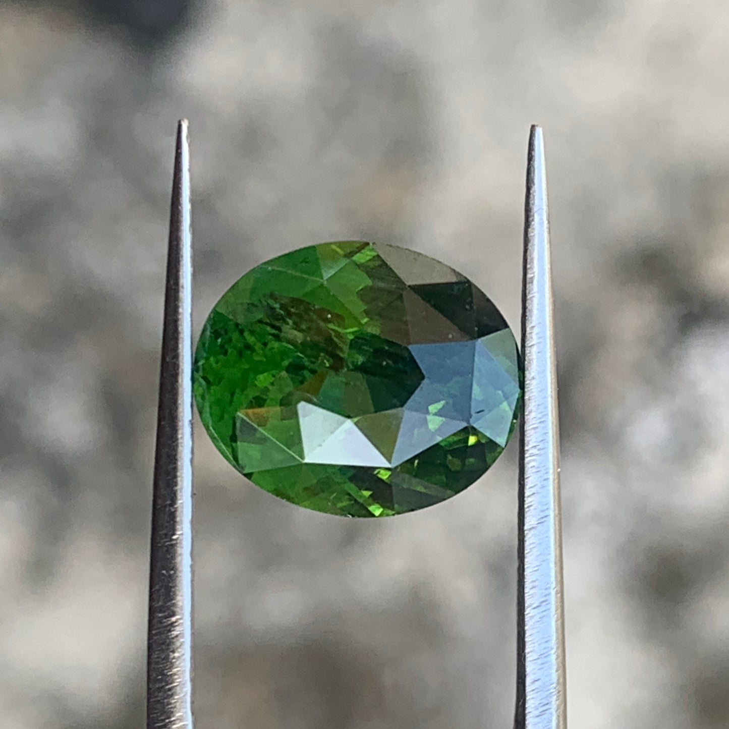 Green Zircon Oval Cut 5 Ct Natural Loose Gemstone For Jewelry Making 💎✨