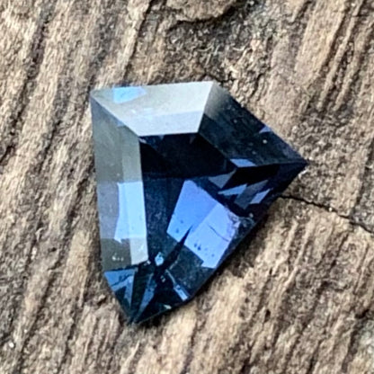 Teal Blue Geometric Shape Spinel Shield 0.45 Ct Natural Loose Gemstone From Sri Lanka