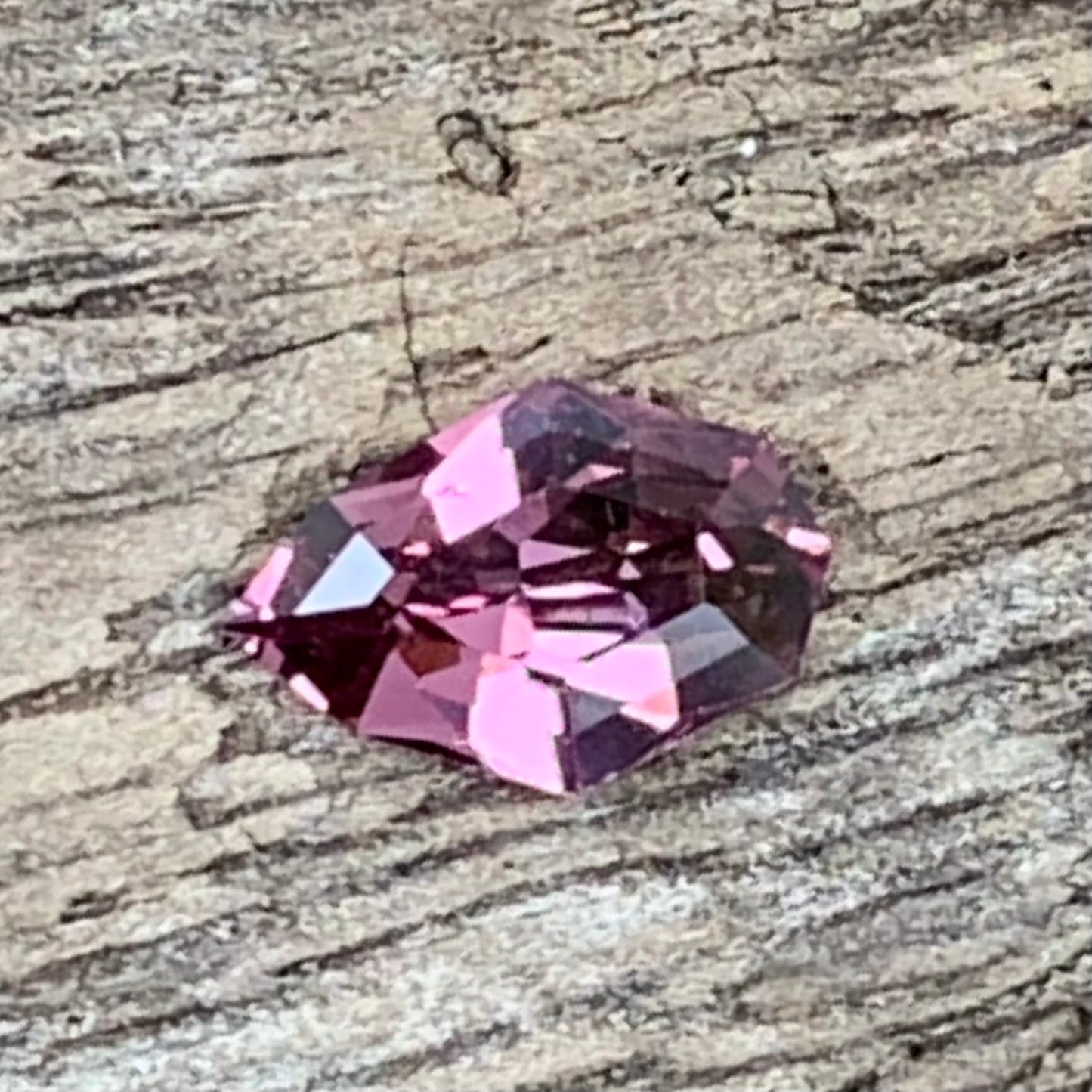 Velvet Spinel Shield 0.96 Ct Natural Loose Gemstone for Jewelry Making