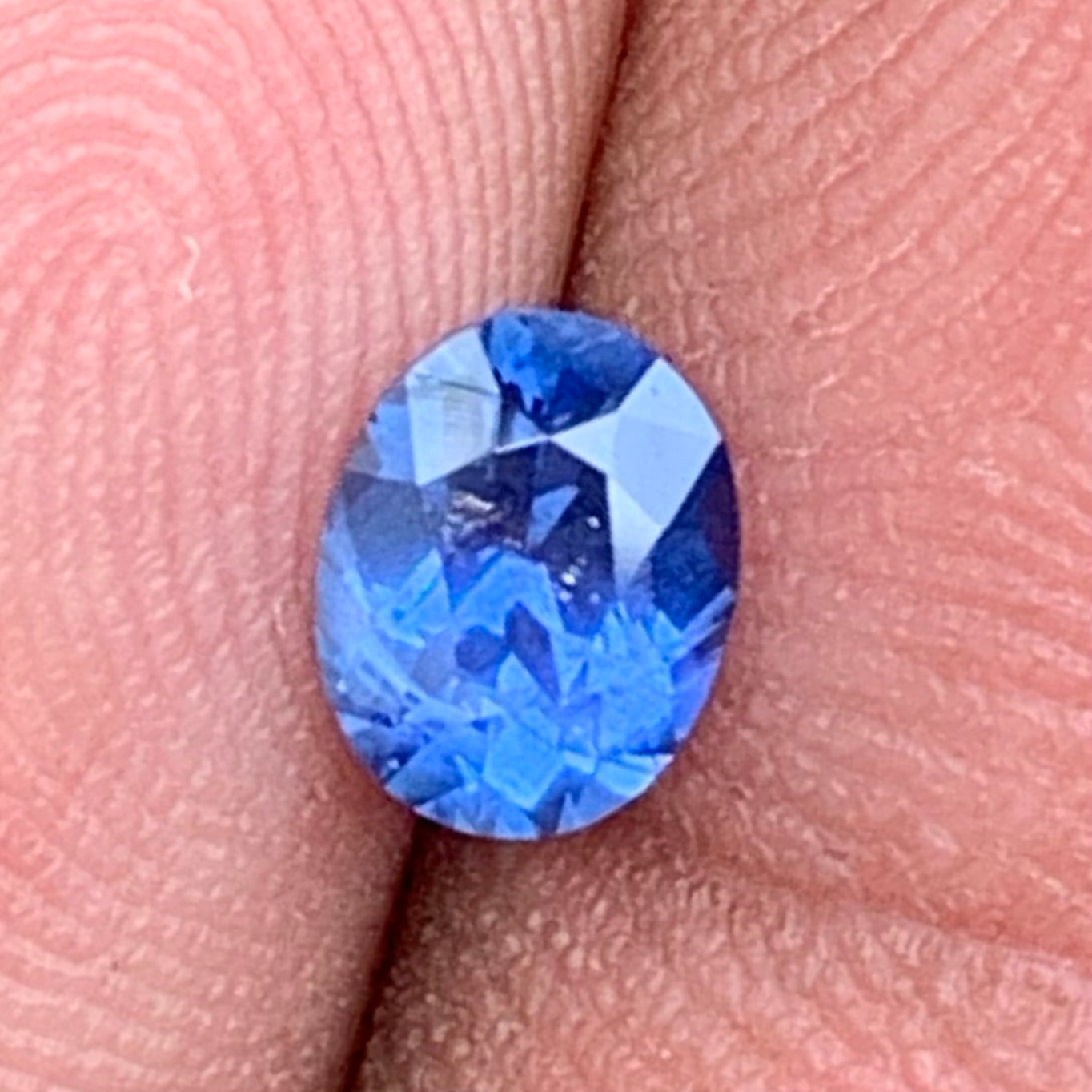 Blue Sapphire Oval 0.80 Ct Natural Heated Only Loose Gemstone from Sri Lanka