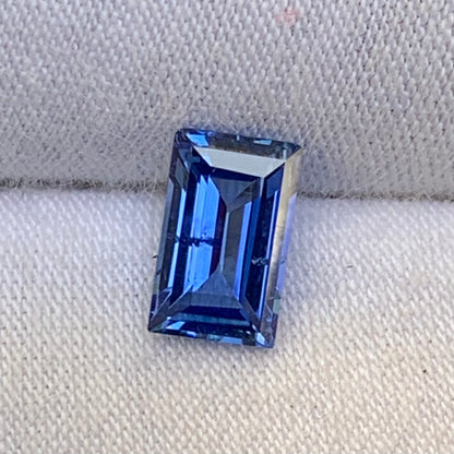 Blue Sapphire Baguette 0.93 Ct Heated Only Natural Loose Gemstone