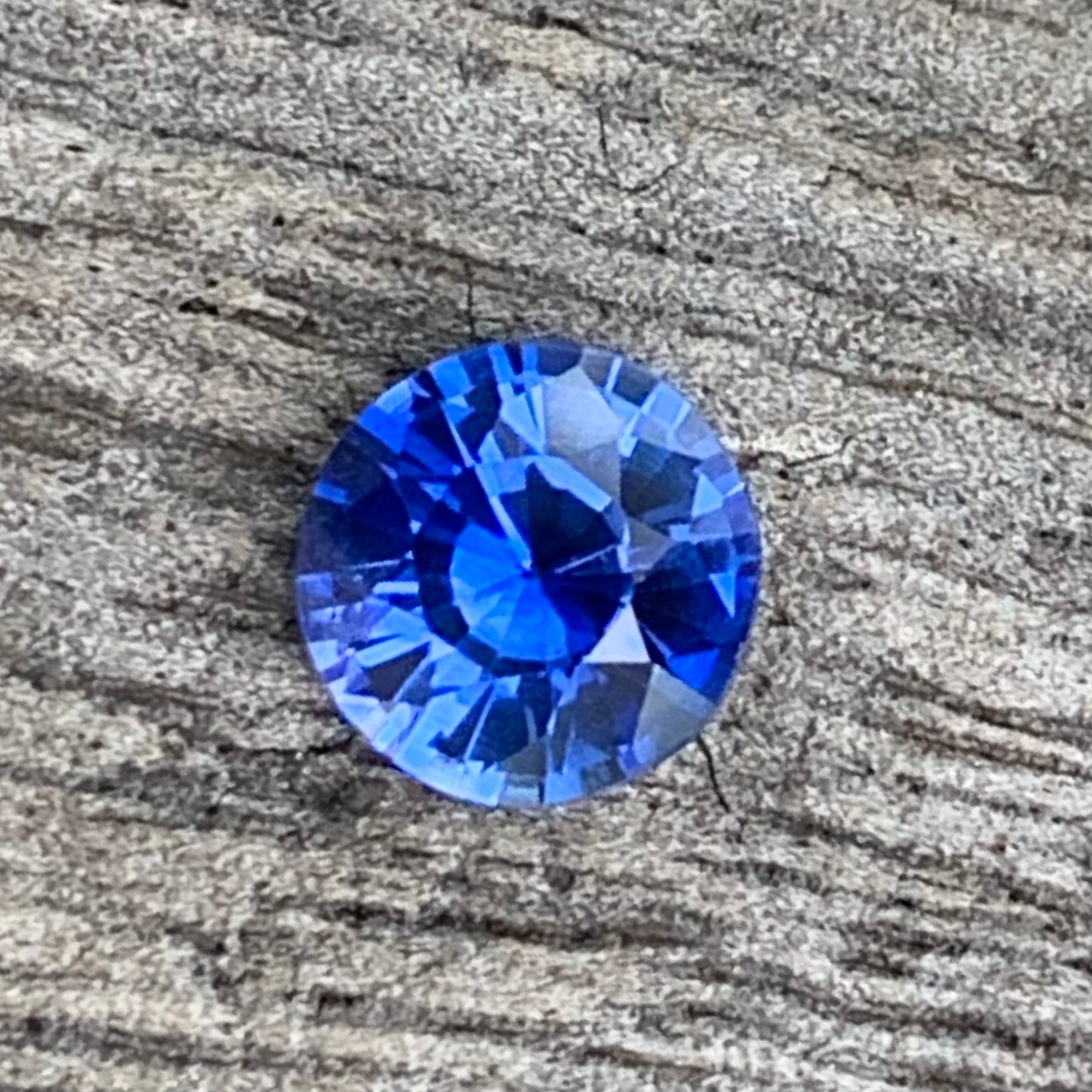 Blue Sapphire 6.2 mm Round Heated Only 1.20 Ct Natural Loose Gemstone for Jewelry Making