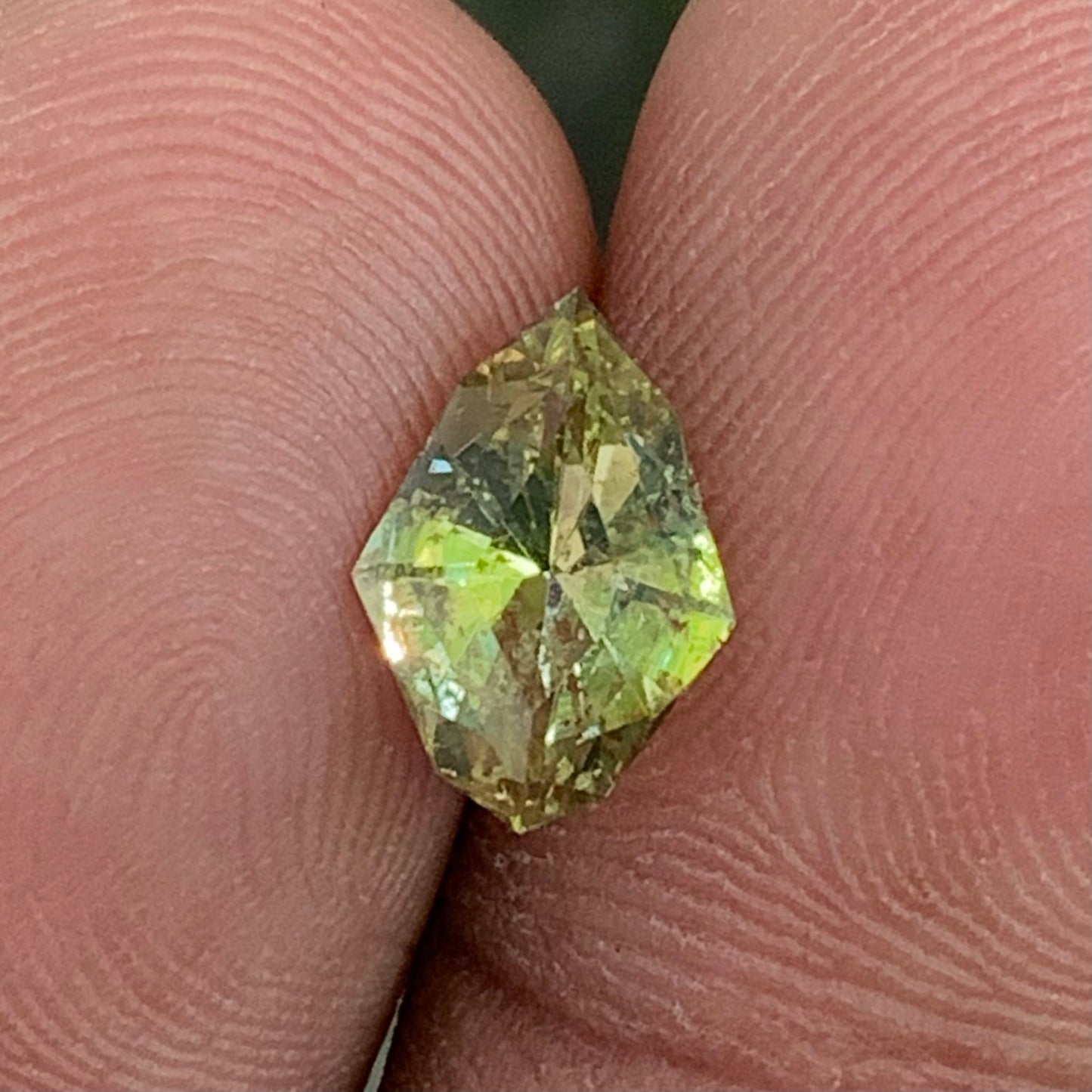 Chrysoberyl Fancy Cut Shield 2 ct Natural Loose Gem Stone From Sri Lanka
